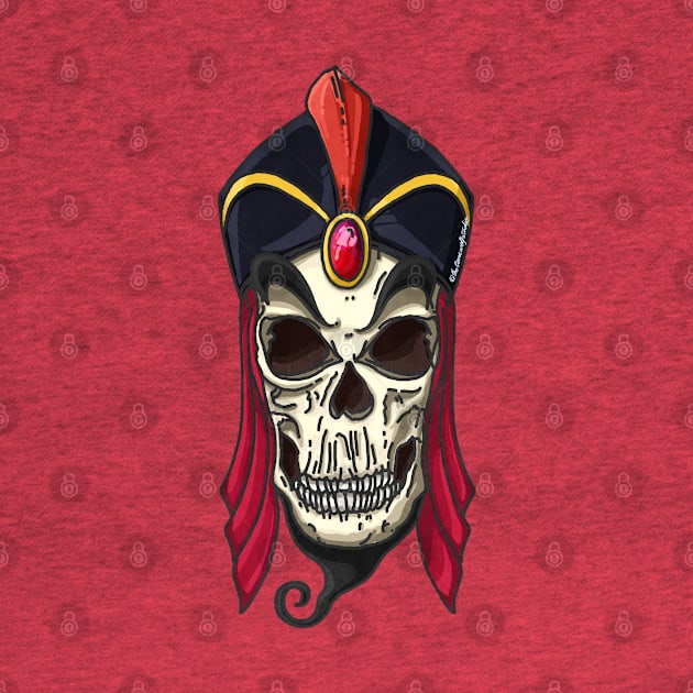 Jafar Skull by TheLoneWolfStudio